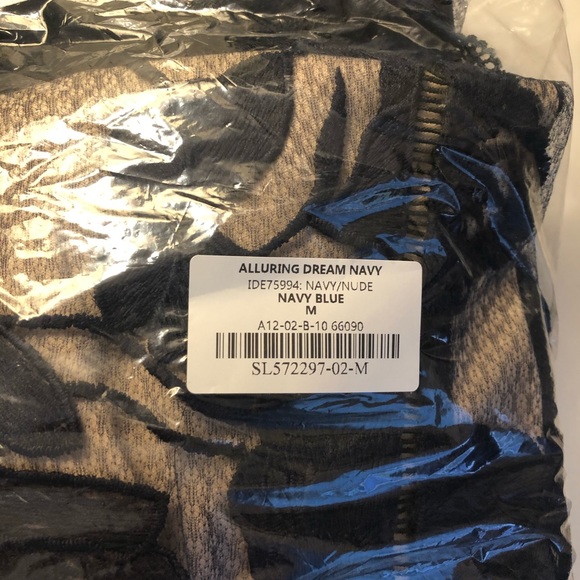 Brand New Navy Lace Lulus Dres - Picture 3 of 6